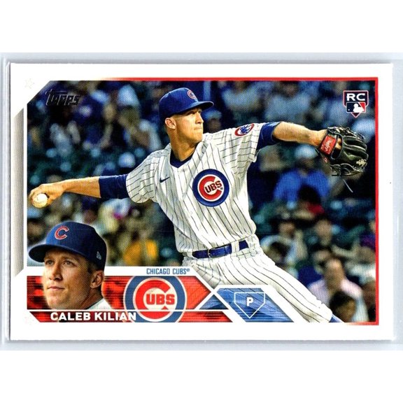 2023 Topps Caleb Kilian #69 RC Chicago Cubs Baseball Card
