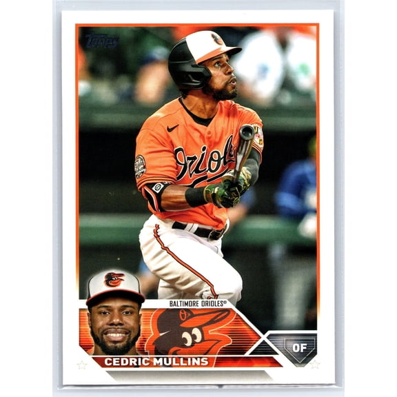 2023 Topps Cedric Mullins #317 Baltimore Orioles Baseball Card