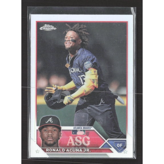 2023 Topps Chrome All-Star Game Ronald Acua Jr. Atlanta Braves #ASGC-7 Baseball Card