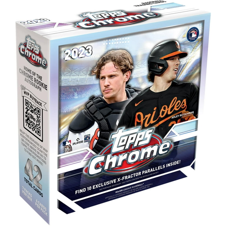 2023 Topps Chrome Baseball Factory Sealed Monster Box - Direct from Topps
