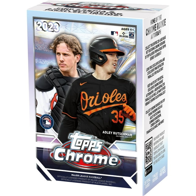 2023 Topps Chrome Baseball Factory Sealed Value Box Direct from Topps