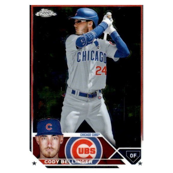 2023 Topps Chrome #21 Cody Bellinger Chicago Cubs MLB Baseball Card