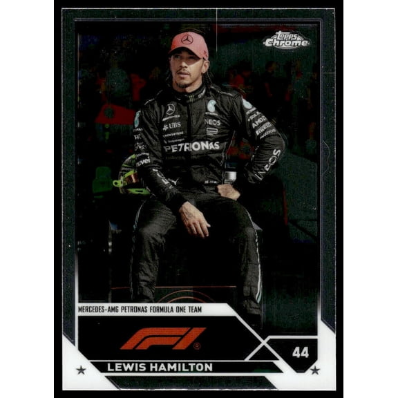 2023 Topps Chrome F1 Lewis Hamilton #22