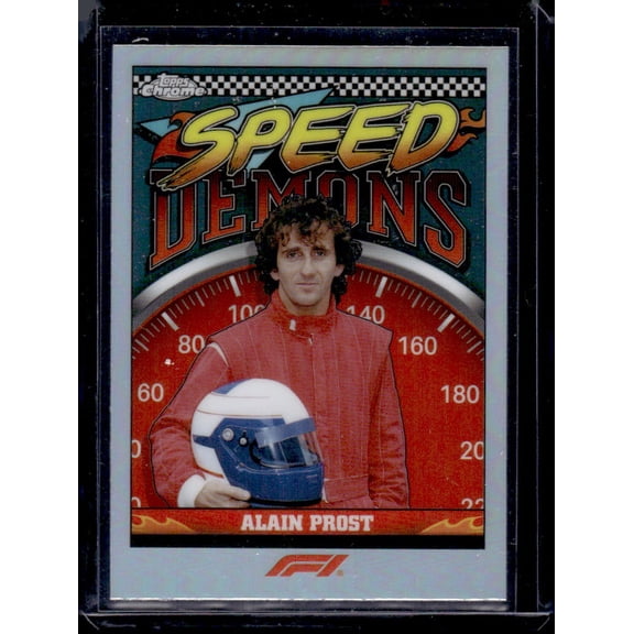 2023 Topps Chrome Formula 1 Alain Prost #SD-AP Speed Demons