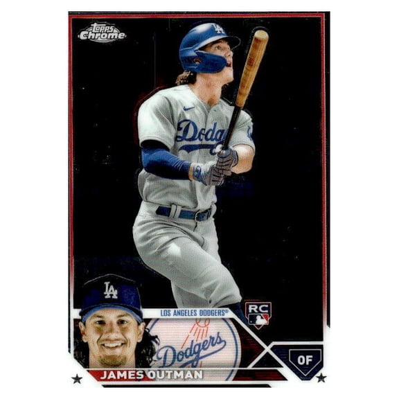 2023 Topps Chrome James Outman #81 RC