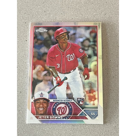 2023 Topps Chrome Jeter Downs Chrome Refractor Parallel/Variety