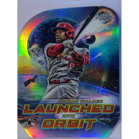 2023 Topps Chrome Launched Into Orbit Jordan Walker #LIO-19 Refractor RC