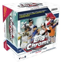 2023 Topps Chrome Logofractor Baseball Mega Box - Fanatics Authentic Certified