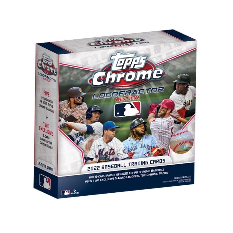 2023 Topps Chrome Logofractor Edition Baseball Mega Box - Exclusive