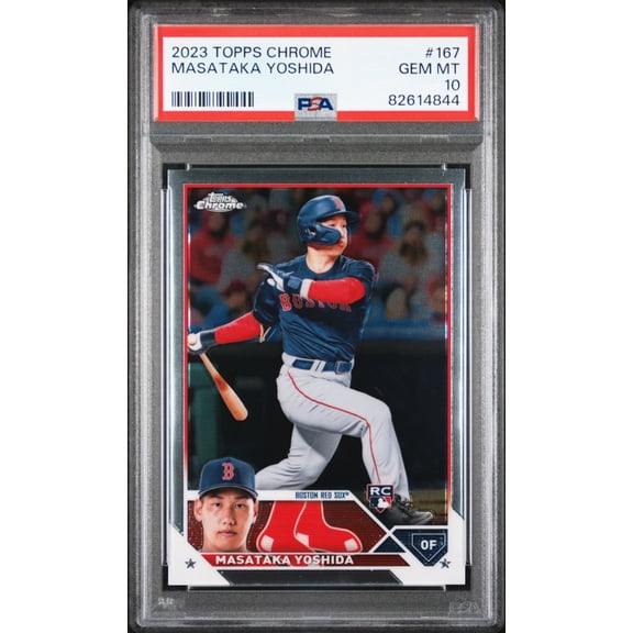 2023 Topps Chrome Masataka Yoshida #167 PSA 10