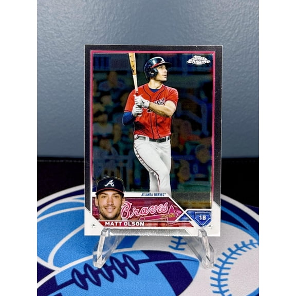 2023 Topps Chrome Matt Olson #163