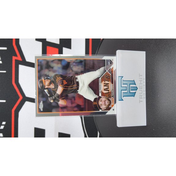 2023 Topps Chrome Mitch Haniger No 122 San Francisco Giants Baseball Card