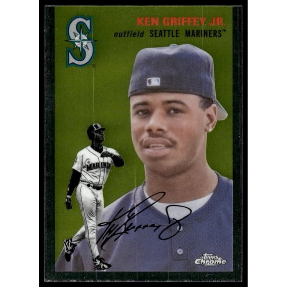 2023 Topps Chrome Platinum Anniversary Ken Griffey Jr. #386 Seattle Mariners Baseball Card