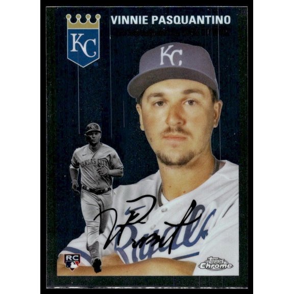 2023 Topps Chrome Platinum Anniversary Vinnie Pasquantino #71 RC Kansas City Royals Baseball Card