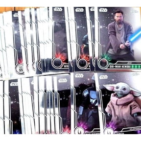 2023 Topps Chrome Star Wars Galaxy Yoda Darth Vader Short Print Chrome Parallel Trading Card
