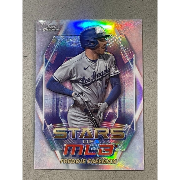 2023 Topps Chrome Stars of MLB Freddie Freeman SMLBC-27 Baseball Card