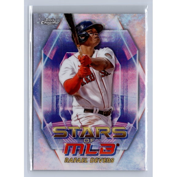 2023 Topps Chrome Stars of MLB Rafael Devers #SMLBC-4