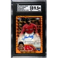 thumbnail image 1 of 2023 Topps Chrome Update #AC-MY Masataka Yoshida Auto. Orange Wave Ref. 10/25 SGC 9.5, 1 of 2