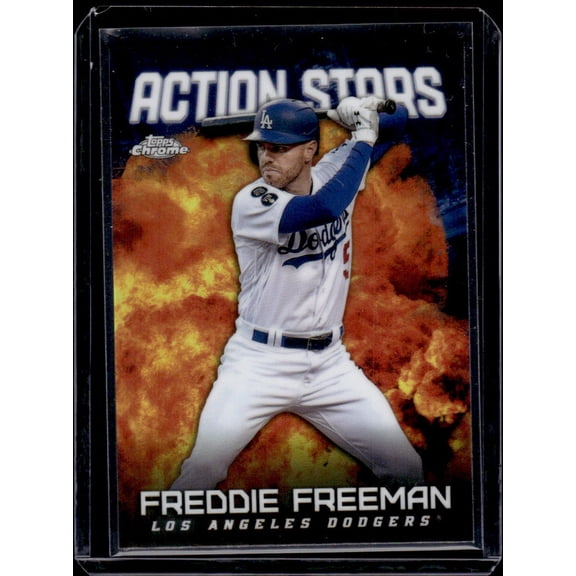 2023 Topps Chrome Update Freddie Freeman #ASC-10 Action Stars