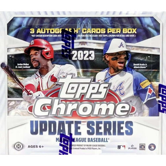 2023 Topps Chrome Update Series Baseball Jumbo Box