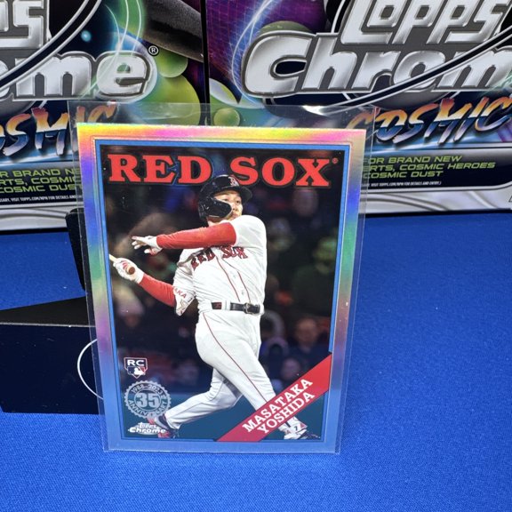 2023 Topps Chrome Update Series Masataka Yoshida #88CU-11 [Base] Rookie Insert Boston Red Sox MLB Baseball Trading Card