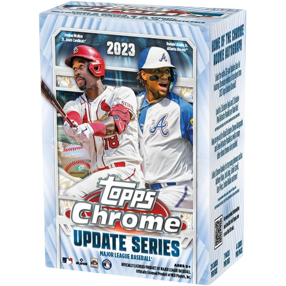 2023 Topps Chrome Updates Baseball Blaster Box Trading Cards