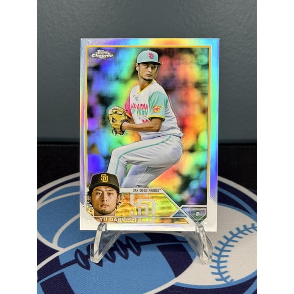 2023 Topps Chrome Yu Darvish #26 Refractors