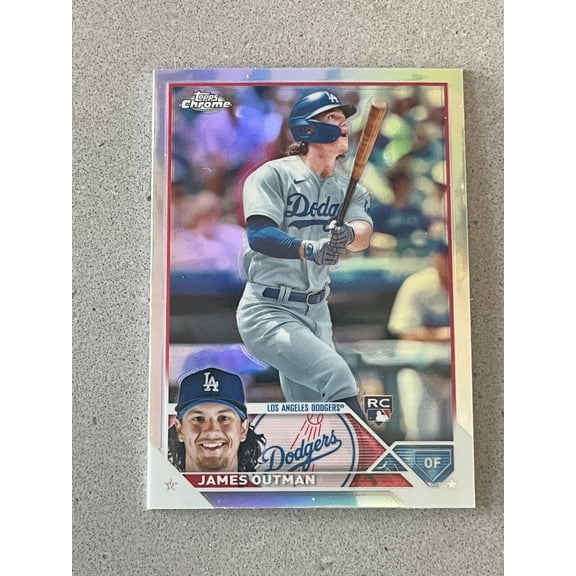 2023 Topps Chrome james outman Chrome Refractor Parallel/Variety