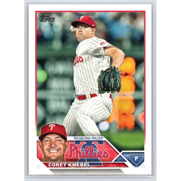 2023 Topps Corey Knebel Phillies #28 Baseball Card