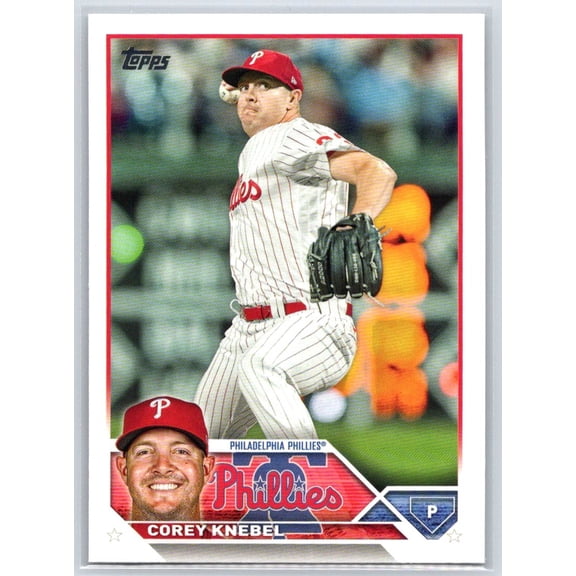 2023 Topps Corey Knebel Philadelphia Phillies #28 Baseball Card