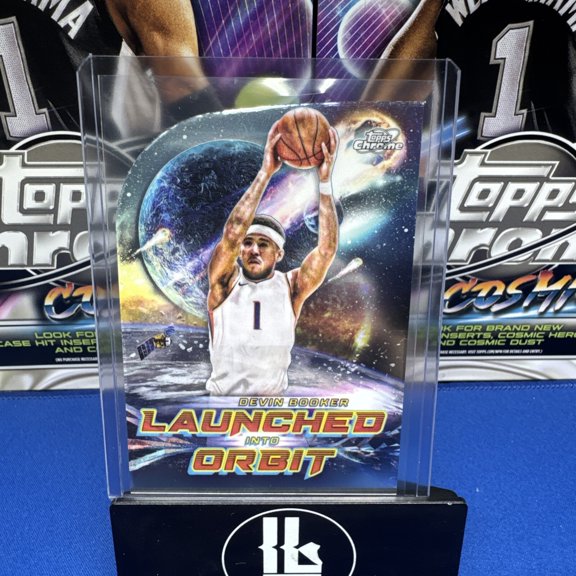 2023 Topps Cosmic Chrome Devin Booker #Lio18 Die-Cut Short Print Insert