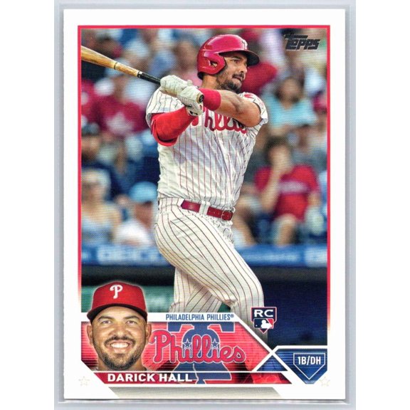 2023 Topps Darick Hall RC #209 Philadelphia Phillies Baseball Card