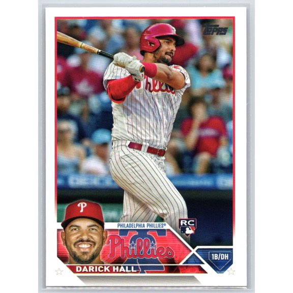 2023 Topps Darick Hall RC #209 Philadelphia Phillies Baseball Card