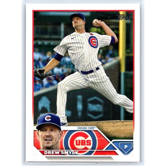 2023 Topps Drew Smyly #535 Chicago Cubs Baseball Card