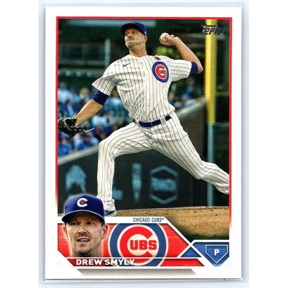 2023 Topps Drew Smyly #535 Chicago Cubs Baseball Card