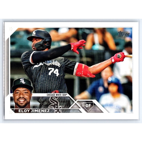 2023 Topps Eloy Jimnez #537 Chicago White Sox Baseball Card