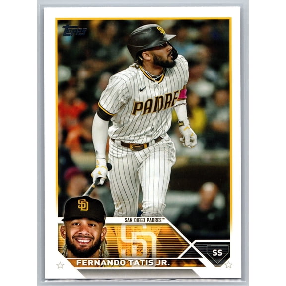 2023 Topps Near Mint Fernando Tatis Jr #23 San Diego Padres Baseball Card