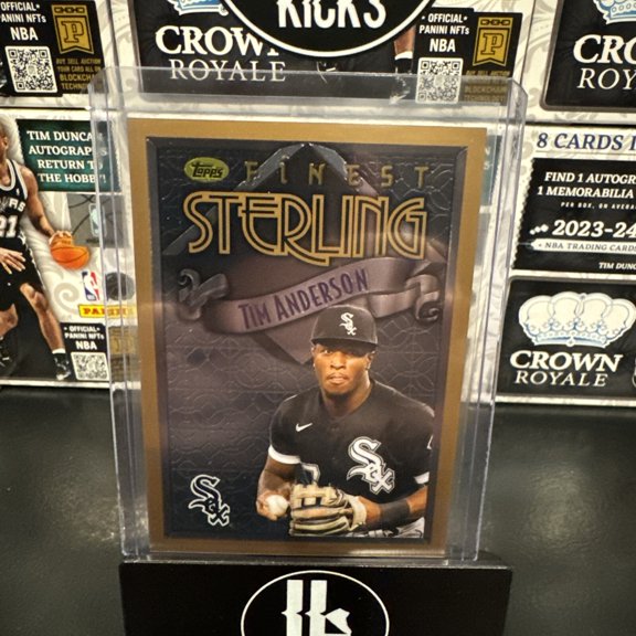2023 Topps Finest Flashbacks Tim Anderson #34 [Base] Base Set