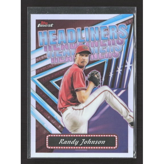 2023 Topps Finest Headliners Randy Johnson #FH-10