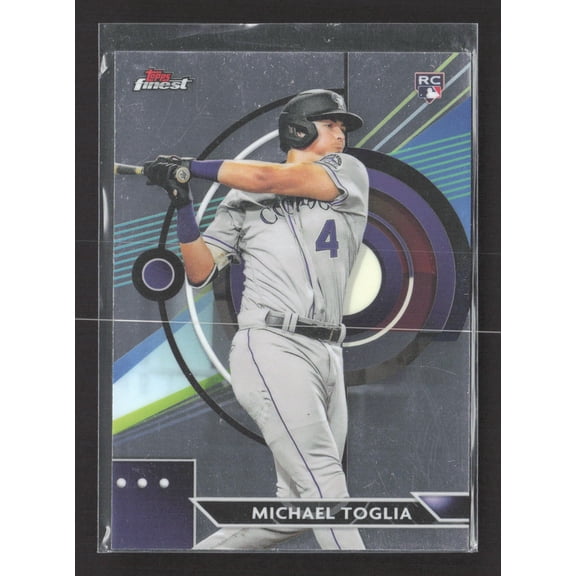 2023 Topps Finest Michael Toglia #8 RC