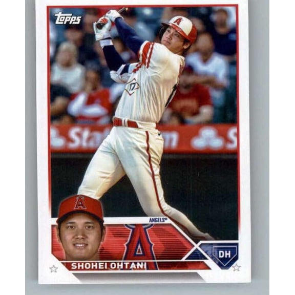 2023 Topps (From Team Set) Los Angeles Angels #LAA-10 Shohei Ohtani Los Angeles Angels  MLB Baseball Trading Card