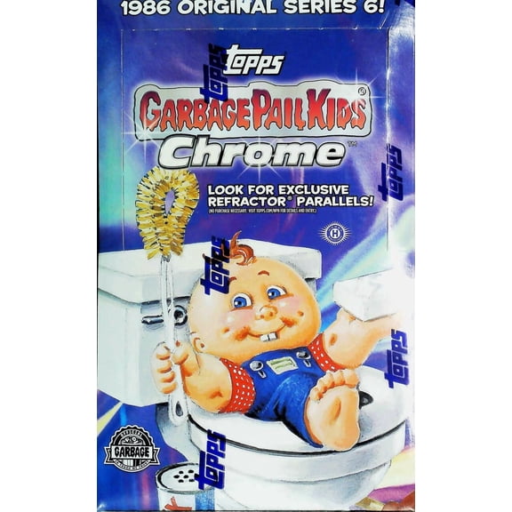 2023 Topps GPK Garbage Pail Kids Chrome Series 6 Factory Sealed Hobby Box