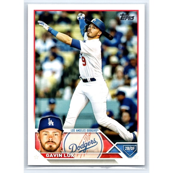 2023 Topps #247 Gavin Lux Los Angeles Dodgers Baseball Card