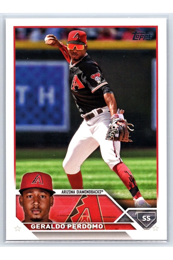 2023 Topps Geraldo Perdomo Arizona Diamondbacks #531 Baseball Trading Card