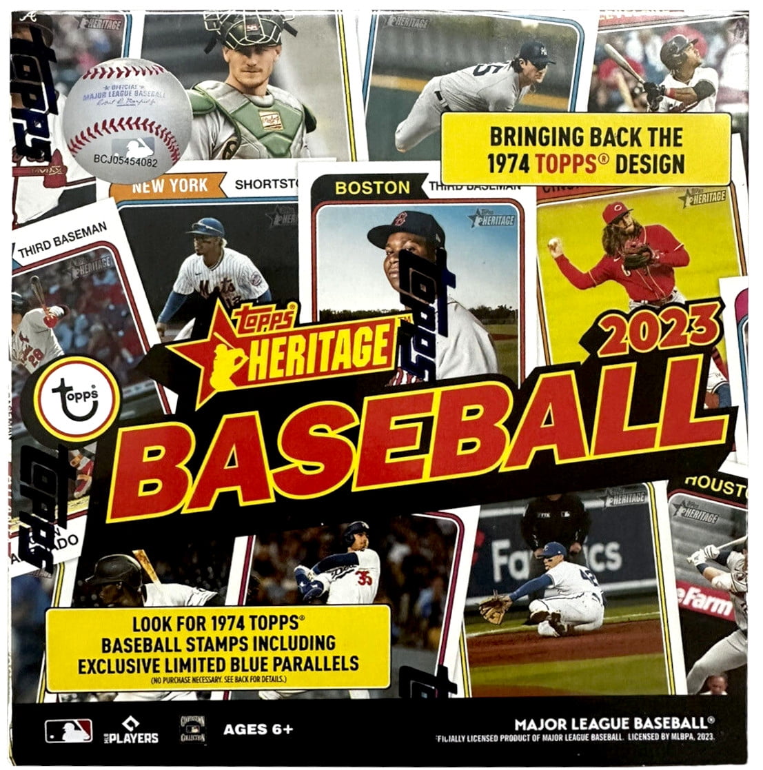 2023 Topps Heritage MLB Baseball Trading Cards Mega Box