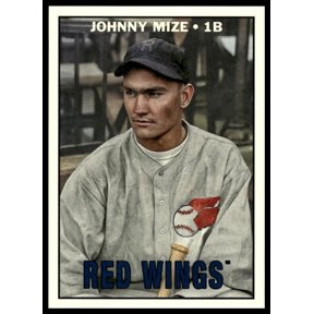 2023 Topps Heritage Minor League Johnny Mize MILB-12 Rochester Red Wings Baseball Card