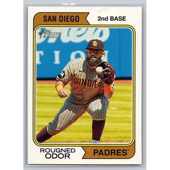 2023 Topps Heritage Rougned Odor #666
