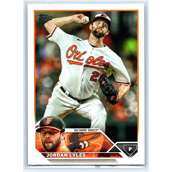 2023 Topps Jordan Lyles Baltimore Orioles #212 Baseball Card