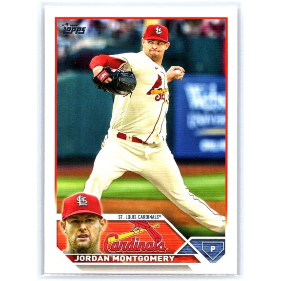 2023 Topps Jordan Montgomery St Louis Cardinals #32 Baseball Card