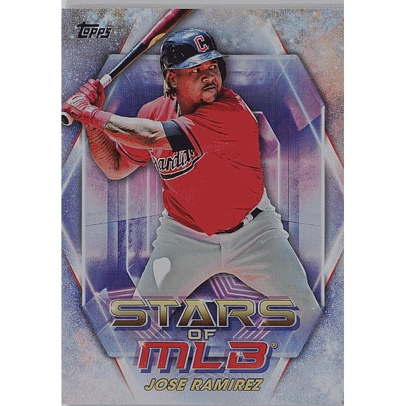 2023 Topps Stars of MLB SMLB-7 Jos Ramrez Cleveland Guardians Baseball Card